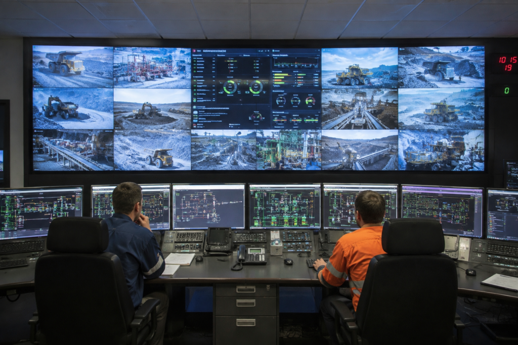 Mining Control Rooms